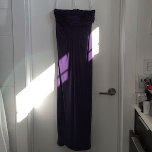 David's Bridal Amethyst F13291 bridesmaid dress