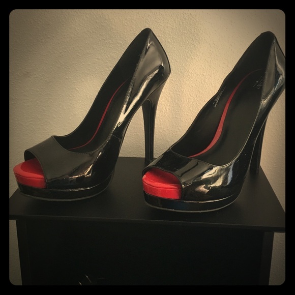 Mossimo Heels - Black - Platform