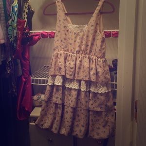 Flowered sundress