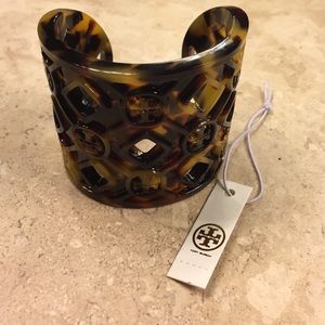 Authentic Tory Burch Tortoise Cuff