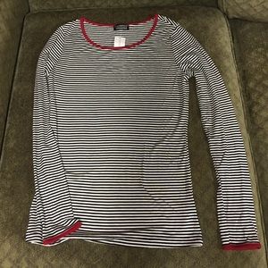 Papermoon long sleeve Stripped top