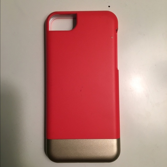 Coral and gold iPhone 5c phone case