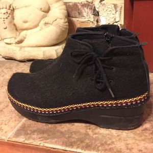Dansko clog ankle boots