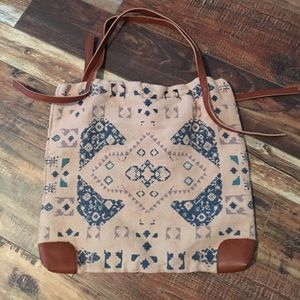 Boho Free People Tote NWOT