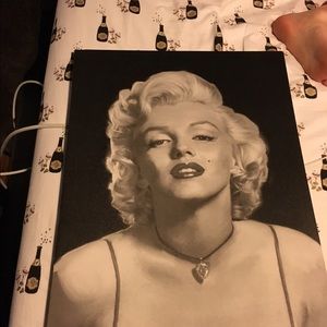 Marilyn Monroe wall canvas photo