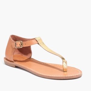 Madewell Sightseer T strap Thong (10M)