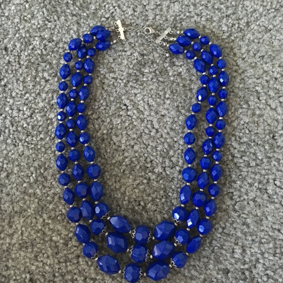 Blue necklace