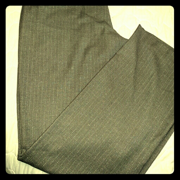 NWOT Elle shimmery pin striped career pants - Picture 1 of 3