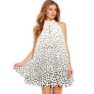 Jessica Simpson Polka Dot Trapeze Dress