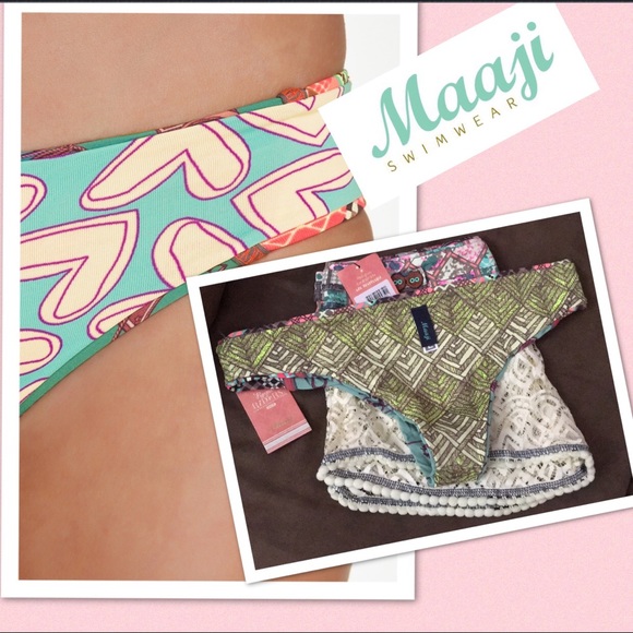 💥Sexy Maaji Reversible Cheeky Cut Bikini Bottom💥 - Picture 3 of 4