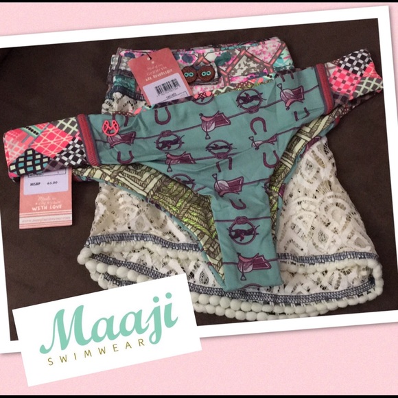 💥Sexy Maaji Reversible Cheeky Cut Bikini Bottom💥 - Picture 4 of 4