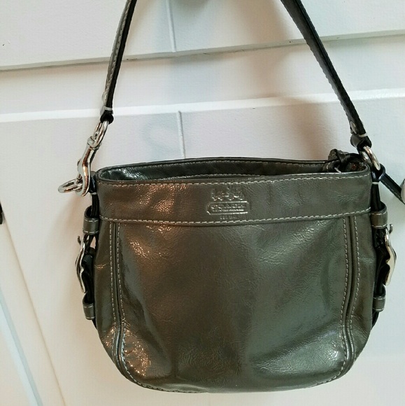 Coach silver bag
