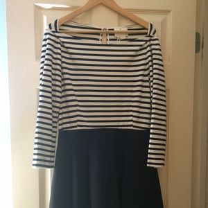 Kate Spade NWT Dress navy and white