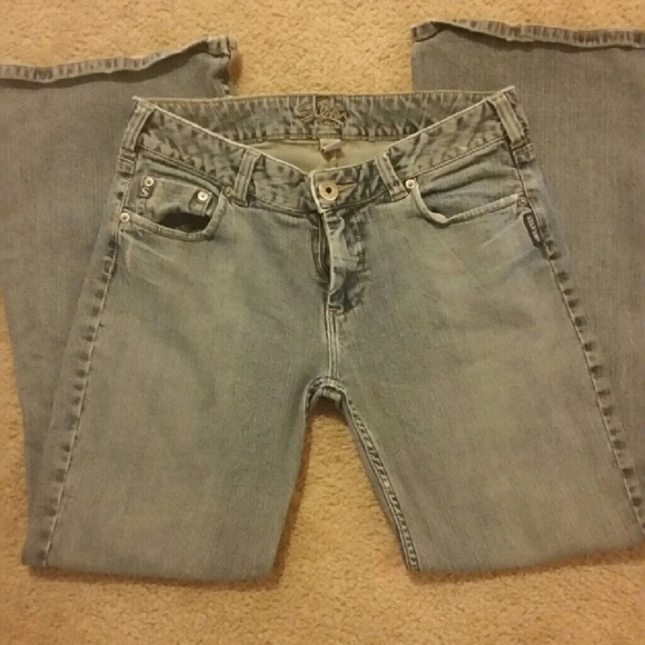 Silver Matrix light wash jeans