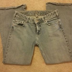 Silver Matrix light wash jeans