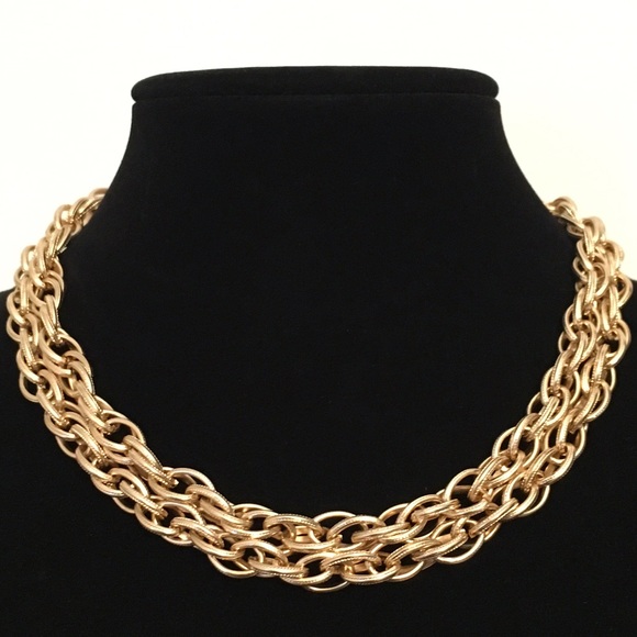 Long Gold Rope Chain Versatile Necklace - Picture 3 of 4