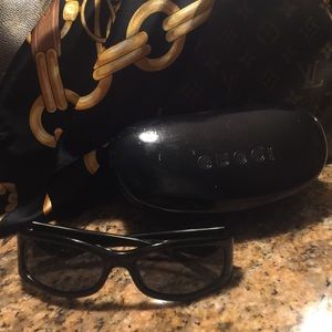 Gucci sunglasses with case