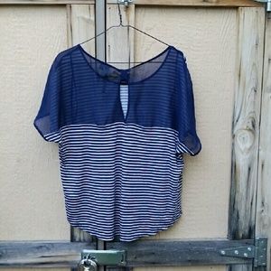 - SOLD - Keyhole back Lauren Conrad shirt