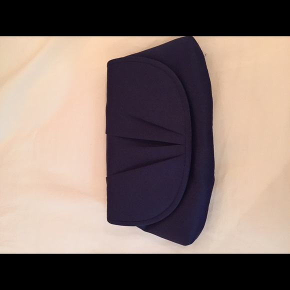 Navy blue clutch