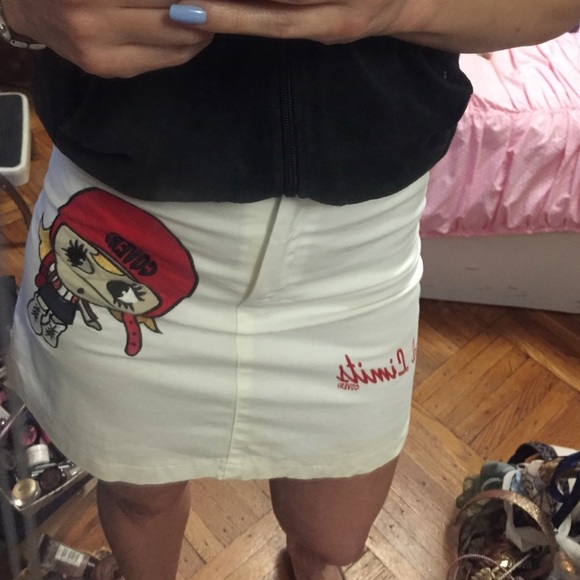 Enrico coveri Dresses & Skirts - White "enrico coveri "mini skirt-