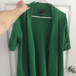 Kelly green cardigan