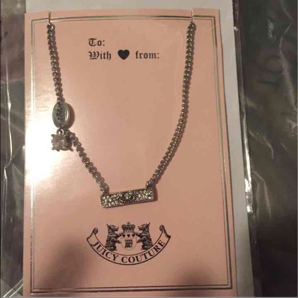 Juicy couture necklace
