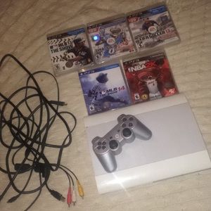 PS3 limited edition white