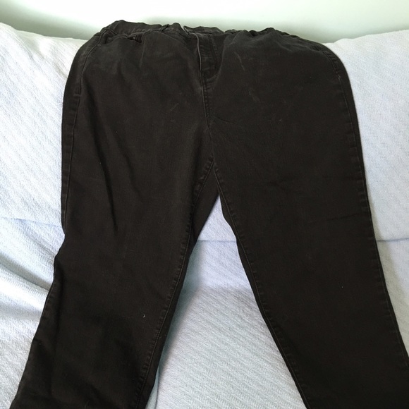 Catherine's Right Fit Moderately Curvy Black Jeans