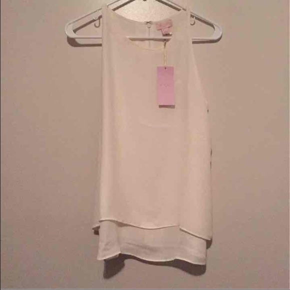 White dress tank