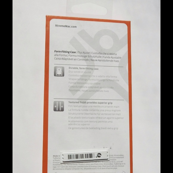 XtremeMac iPod 5th Generation Orange 3D Case - Picture 2 of 3