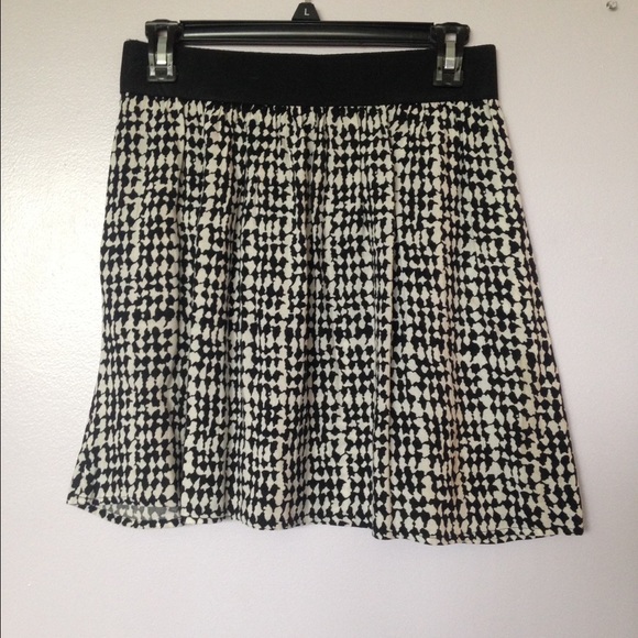 Patterned Forever 21 skirt