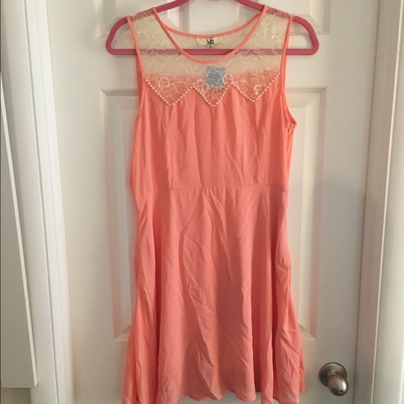 Ya Los Angeles Dresses & Skirts - YA, peach dress