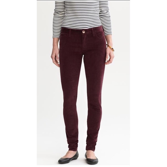 Banana Republic Wine/Burgundy/Oxblood Cords