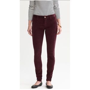 Banana Republic Wine/Burgundy/Oxblood Cords