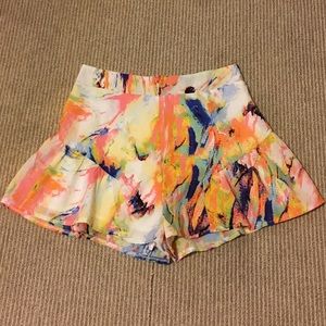 Tobi watercolor soft shorts.