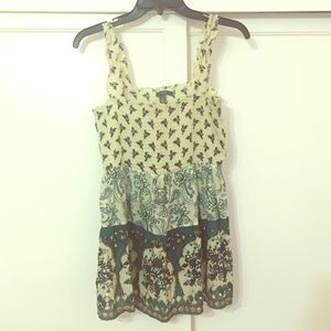 Flowy Beaded Peasant Tank