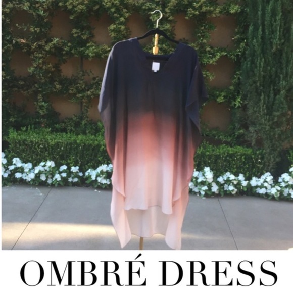 Tryb212 Blue & Red Coral Ombré Dress - Picture 6 of 6