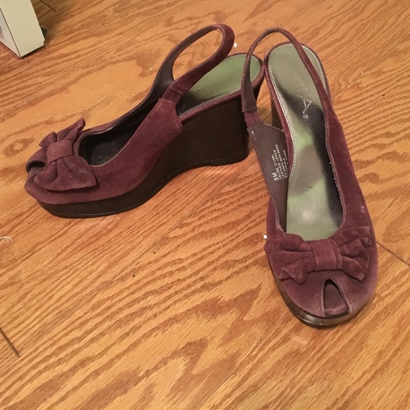 Purple MIA shoes