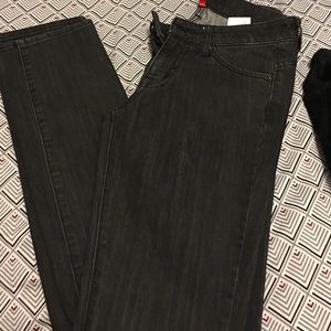 Uniqlo Black Washed Denim