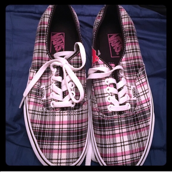 Plaid vans