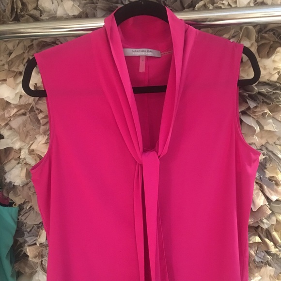 Fuchsia blouse