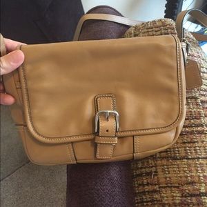 Brown coach purse
