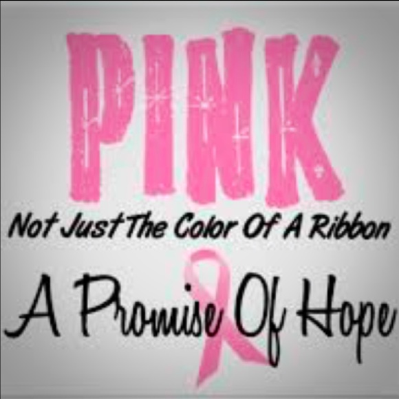 Pink Ribbon Rhinestone CAPS - Picture 4 of 4