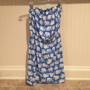 Lilly Pulitzer Windsor Strapless Pull On Dress!