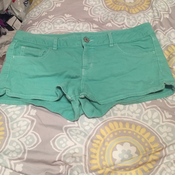 AE Teal shorts