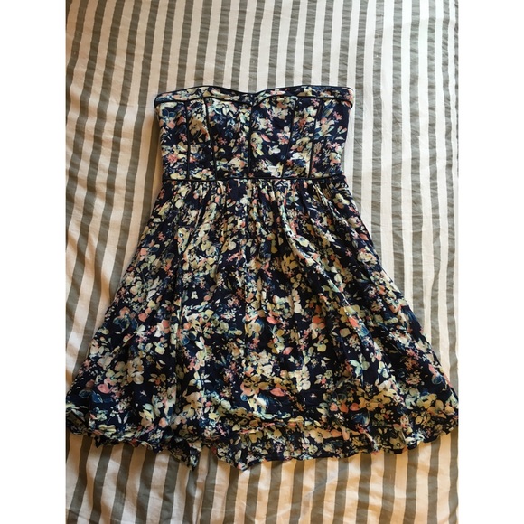 Floral Strapless Dress by Eva Mendes for NY&Co.
