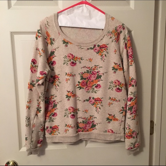 Floral Sweater