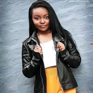 Black Faux Leather Jacket