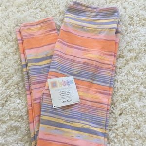 Lularoe one size pastel leggings