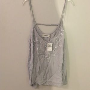 NWT Abercrombie Beaded Tank